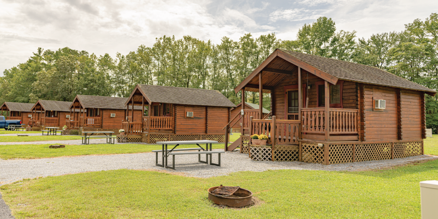 are dogs allowed in cabins in maryland state parks